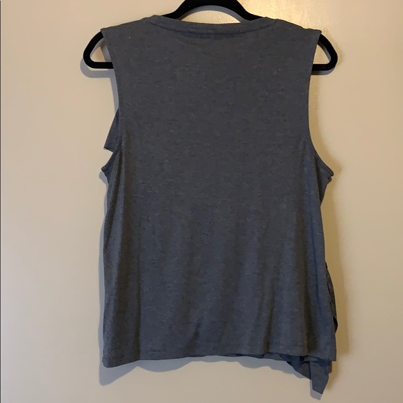 J. Crew Drapey Ruffle Tank Top - Picture 3 of 5
